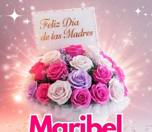 Imagen especial para Mamá con rosas rosadas